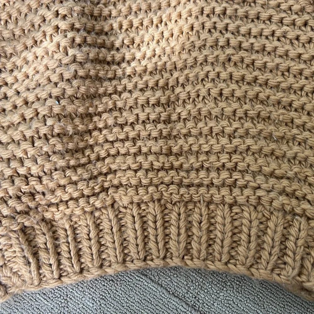 Chicwish Oversized Caramel Knit Sweater Cardigan - Picture 13 of 16